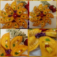 پیراشکی قارچ و گوشت