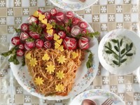 ماکارونی به شکل سبدگل