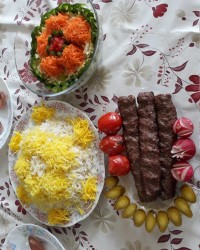 چلوکباب ناهارمن وعطاجونم