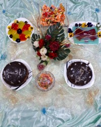 اینم تزیینات ام واس تولد اقامون امام حسین.....