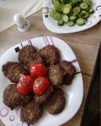 شامی بادمجان وگوشت