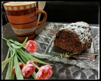 کیک شکلاتی کرم دومنته