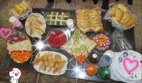 میز شام تولد