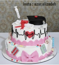 کیک با تم پرستاری