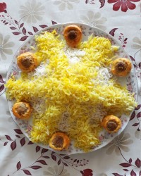 کباب دورنگ رولی