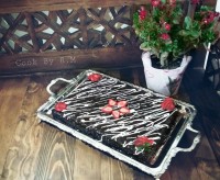 کیک تولد مادر بزرگ مهربونم