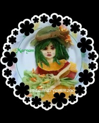 نقاشی با میوه