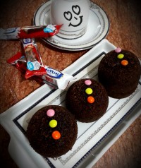 کاپ کیک شکلاتی پرتغالی (بدون فر)