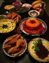 میز شام