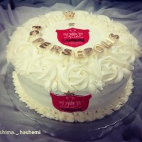 کیک جشن قهرمانی مون???⁦??⁩