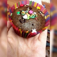کاپ کیک دبل شکلات