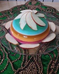 ژله چند رنگ