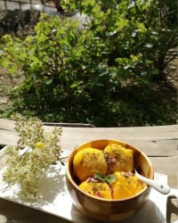 بستنی زعفرانی