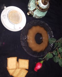 ژله نسکافه رسپی پاپیون