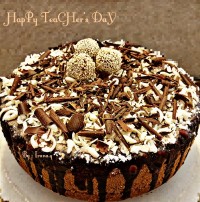 کیک شیفون موکا