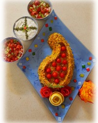 لوبیا پلو گیاهی