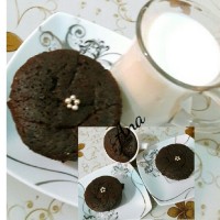 کاپ کیک شکلاتی پرتغالی (بدون فر)