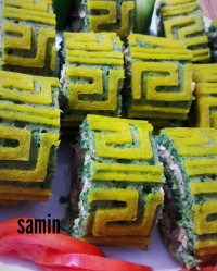 رولت کوکو سبزی