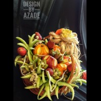 دیزاین سبد میوه عروس