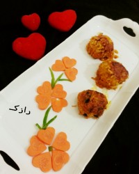 کوفته ریزه مرغ و گردو