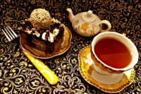 کیک شیفون موکا