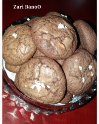 کوکی های گردویی خوشمزه من