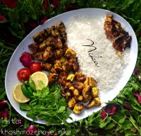 ناهارروزجمعه توی باغ