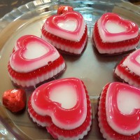 ژله بستنی قلبی