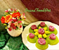 دسر طالبی با بستنی