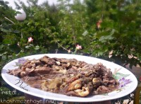 کله پاچه صبحانه روزجمعه توی باغ