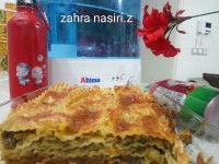 لازانیای گوشت و سویا