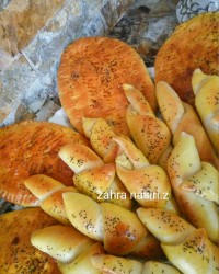 نان کراسان شکلاتی (2)
