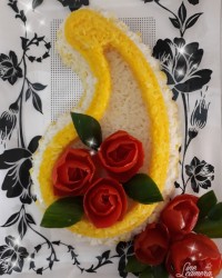 تزیین برنج