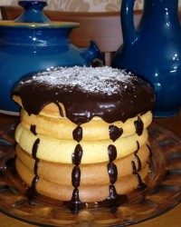 پن کیک ساده