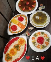 گوشه ای از خوشمزه های مهمونی دیشب❤