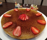 چیز کیک شکلاتی❤