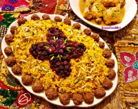 عدس پلو با گوشت (مخصوص بچه های بالای 10 ماه)