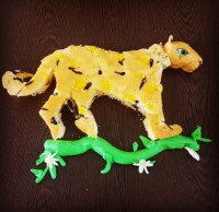 کیک چیتا پلنگی