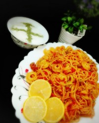 ماکارونی باگوشت