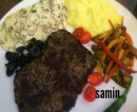 استیک راسته کبابی