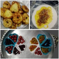 این هم تورشی و سنگسیر و کباب غذای کردی