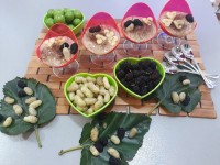 بستنی موزی و کره بادام زمینی