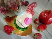 دسر موز و خامه