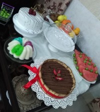 اینم تدارکات مهمانی دیشب
