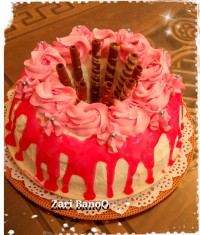 کیک خوشگل و خوشمزه من