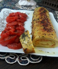 رول فیله مرغ شیرین