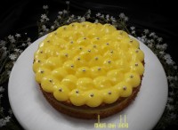 کیک اسفنجی پرتقالی بادسر فیت فان وانیلی