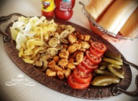 ساندویچ خوراک مرغ