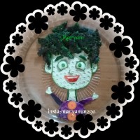 تزیین کوکو سبزی