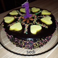 کیک شکلاتی پرتغالی